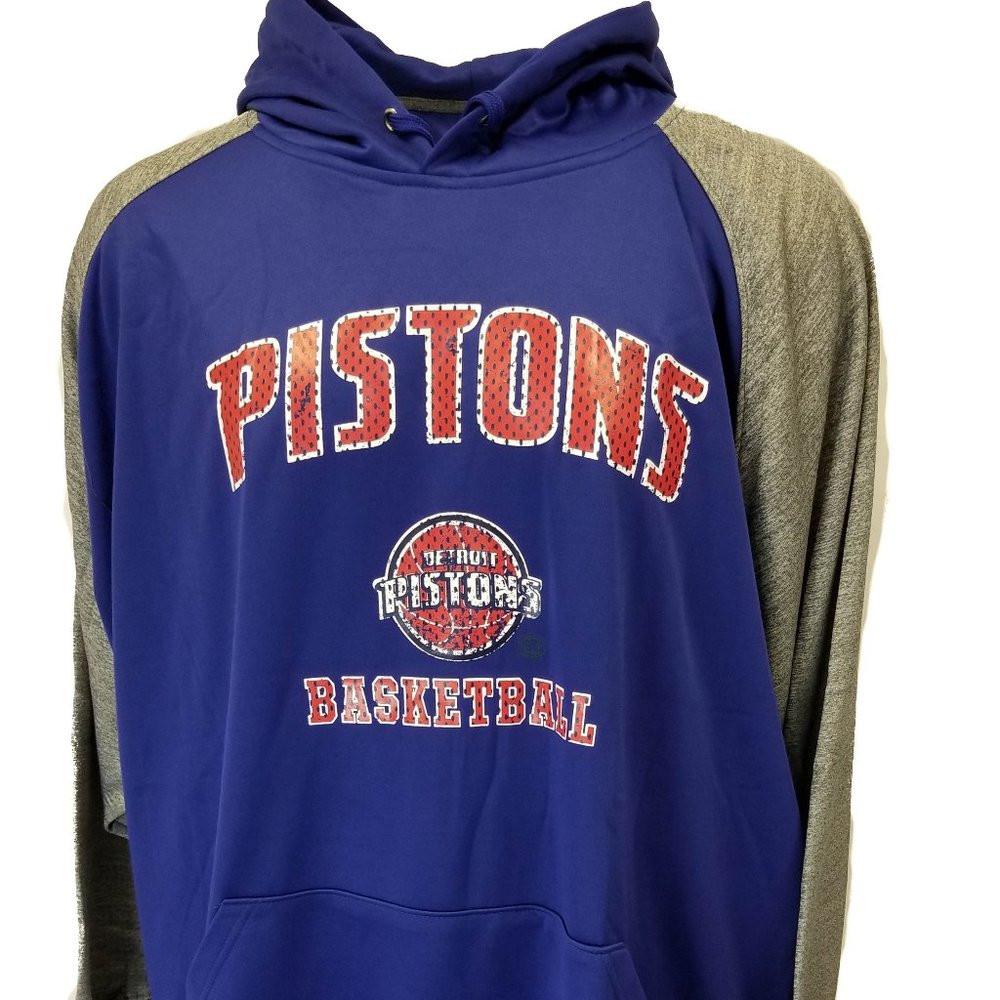 Detroit Pistons NBA Majestic Pullover Hoodie